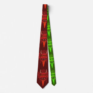 Krampus Head Tie