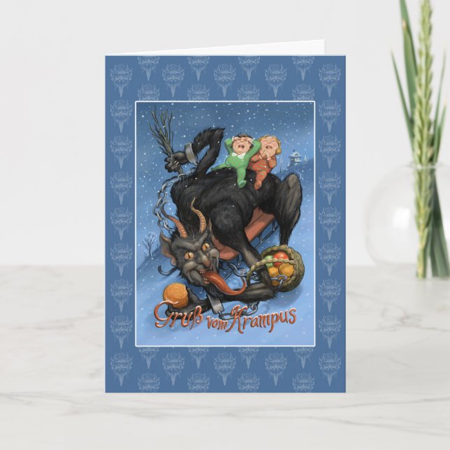 Krampus Holiday Card (Front)
