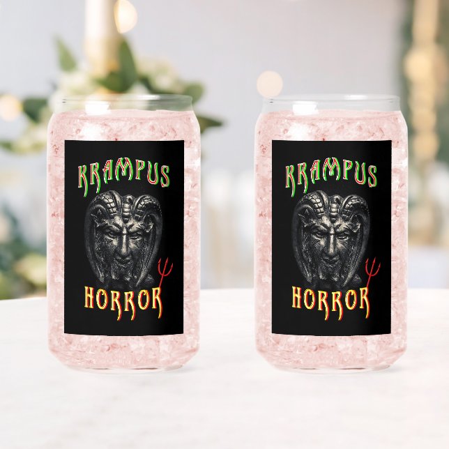 Krampus Horror Can Glass (Insitu (Wedding))