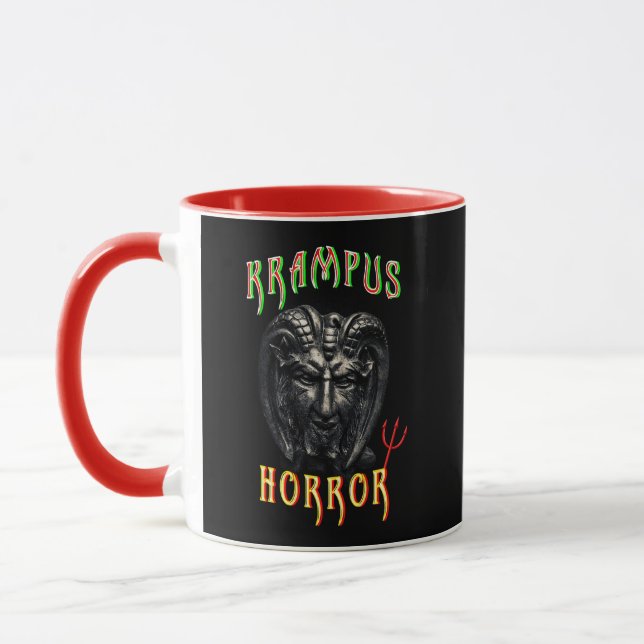 Krampus Horror Mug (Left)
