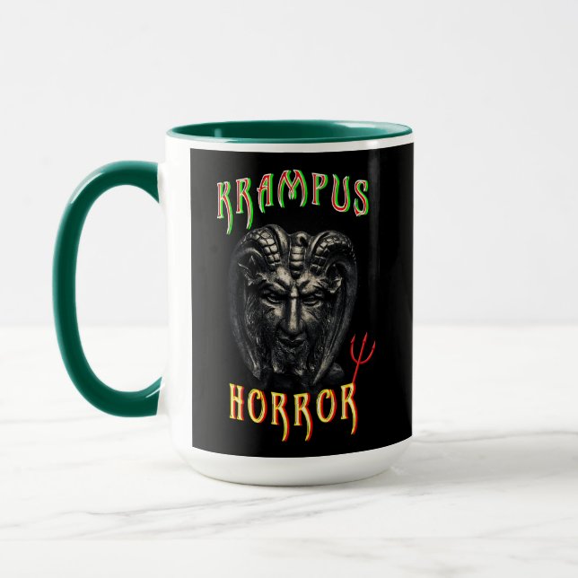 Krampus Horror Mug (Left)