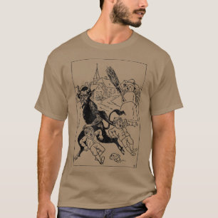 Krampus Is Coming To Town Christmas Demon Merry T-Shirt