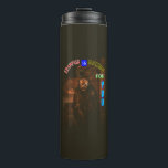 Krampus Is Waiting For You December Krampusnacht Thermal Tumbler<br><div class="desc">Krampus Is Waiting For You December Krampusnacht. Best gifts for Krampusnacht T-shirts, Krampus Tees, St Nicholas Tops, December Sweatshirts, Germany Mugs, North America Pillows, Devil Hoodies, Christmas Socks, and Birthdays. Thermal Tumbler. The Colourful designer-fitting outfits are for Festival lovers, Thanksgiving lovers, Krampusnacht Feast, Krampus Lovers, Inspirational quotes lovers, or Motivational...</div>
