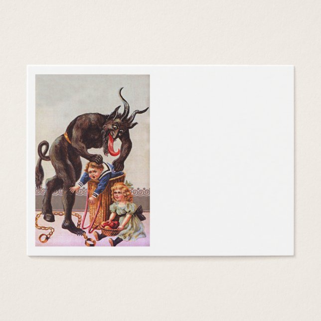 Krampus Kidnapping Children (Front)