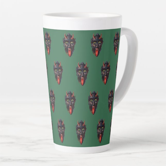 Krampus Latte Mug (Right Angle)