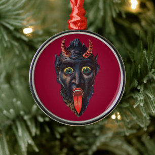 Krampus  metal tree decoration