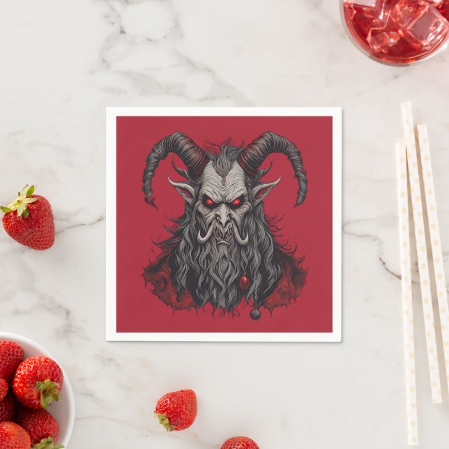Krampus Napkin (Insitu)