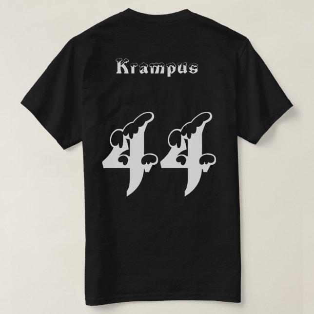 Krampus official Spartans jersey T-Shirt (Design Back)