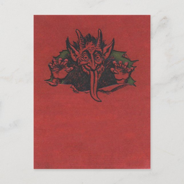 Krampus Postcard (Front)