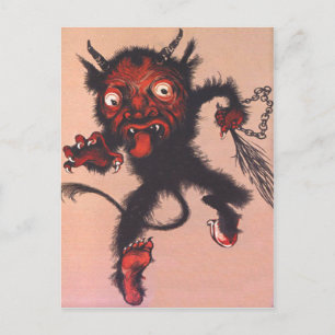 Krampus Postcard
