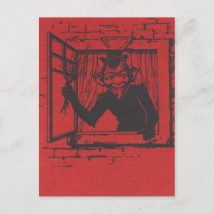 Krampus Postcard