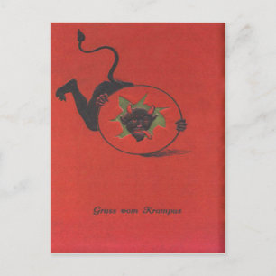 Krampus Postcard