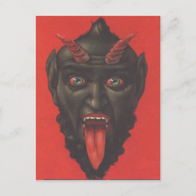 Krampus Postcard (Front)