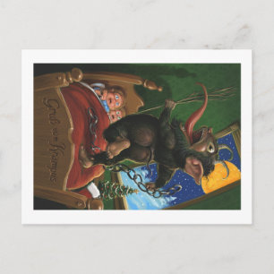 Krampus postcard