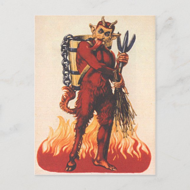 Krampus Postcard (Front)