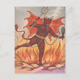 Krampus Postcard