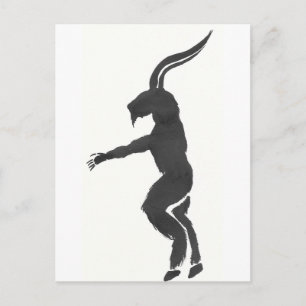 Krampus Postcard