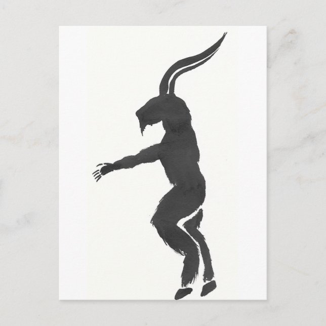 Krampus Postcard (Front)