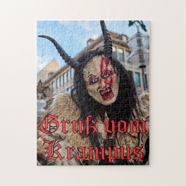Krampus Puzzle (Vertical)