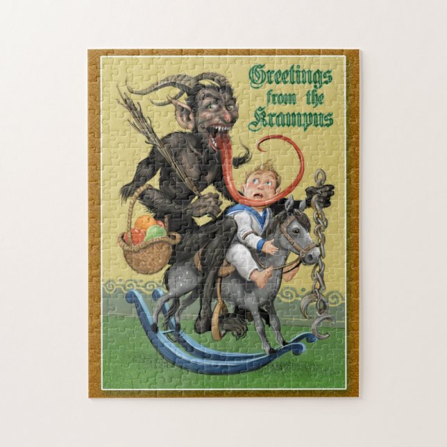 Krampus Puzzle (Vertical)