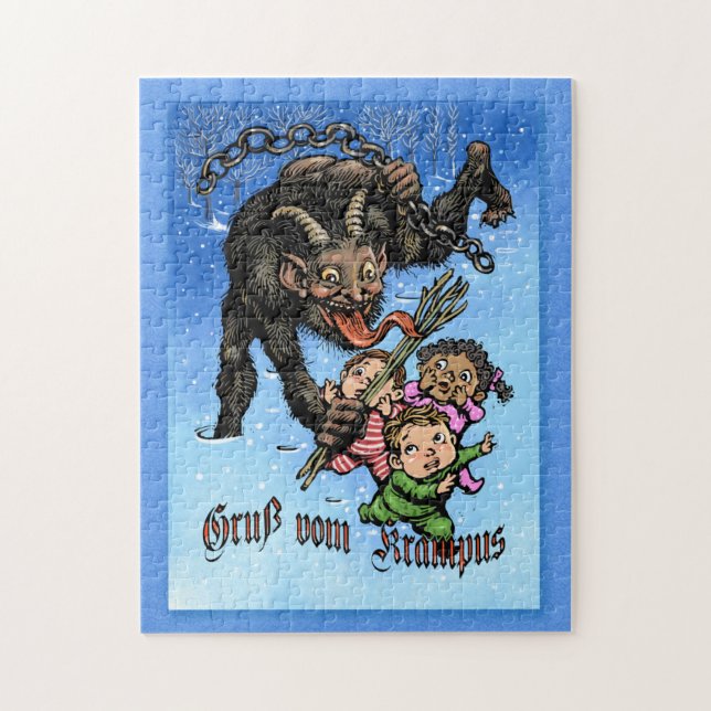 Krampus Puzzle 252 pieces (Vertical)