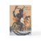 Krampus Riding Hobbyhorse With Boy