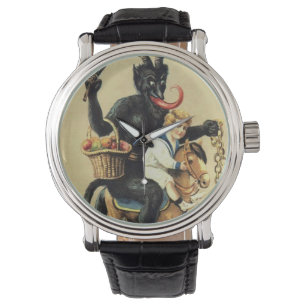 Krampus Rocking Horse Demon Holiday Christmas Xmas Watch