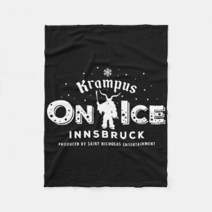 Krampus Run Innsbruck Austria Fleece Blanket