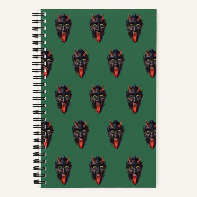 Krampus Spiral  Notebook (Front)
