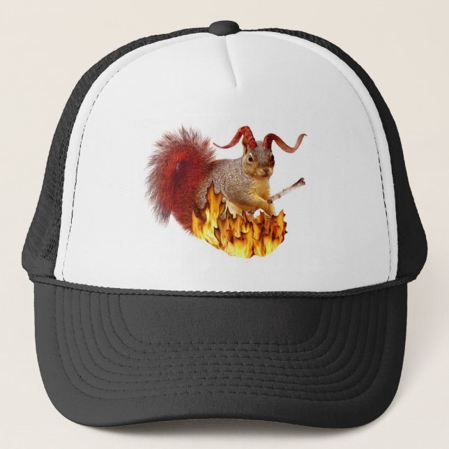 Krampus Squirrel Hat (Front)