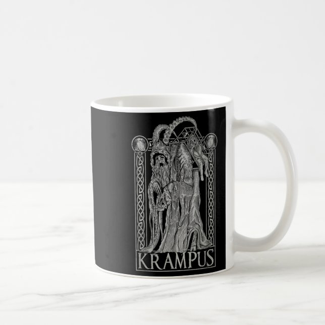 Krampus - Ss Von Krampus Dark Gothic Christmas  Coffee Mug (Right)