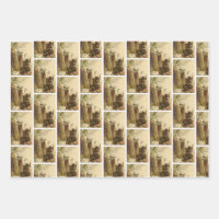 Krampus + St Nick Wrapping Paper Set