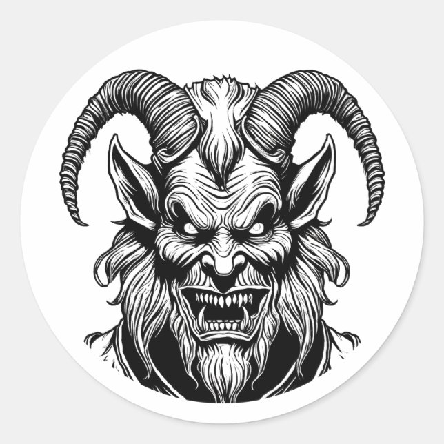 Krampus Sticker (Front)