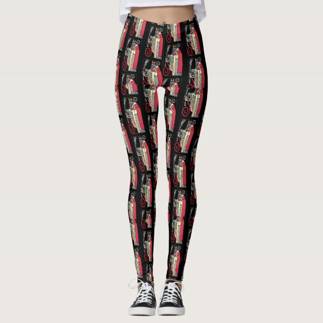 Krampus und Nicolo Leggings (Front)
