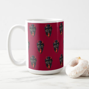 Krampus Vintage Illustration Coffee Mug