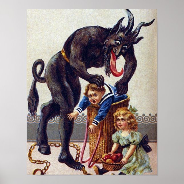 Krampus Visits Poster (Front)