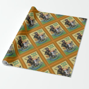 Krampus Wrapping Paper