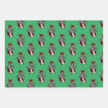 Krampus Wrapping Paper