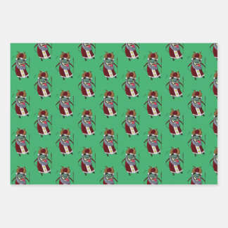 Krampus Wrapping Paper