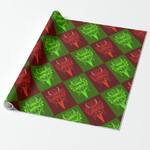 Krampus Wrapping Paper