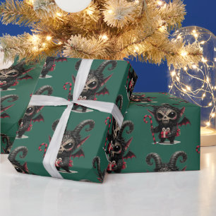 Krampus Wrapping Paper
