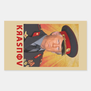 Krasnov Trump  Rectangular Sticker