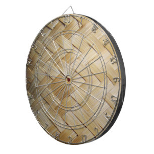 Kratip Thai Lao Isan Bamboo Rice Basket Dartboard