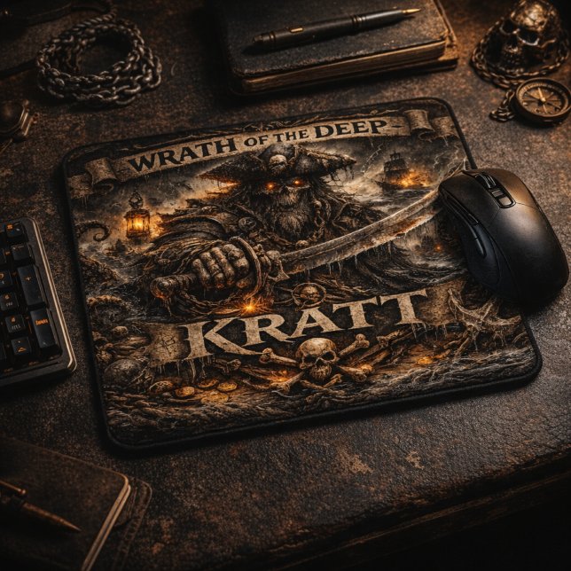 Krátt Mouse Pad – Wrath of the Deep (Creator Uploaded)
