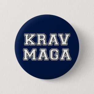 Krav Maga 6 Cm Round Badge
