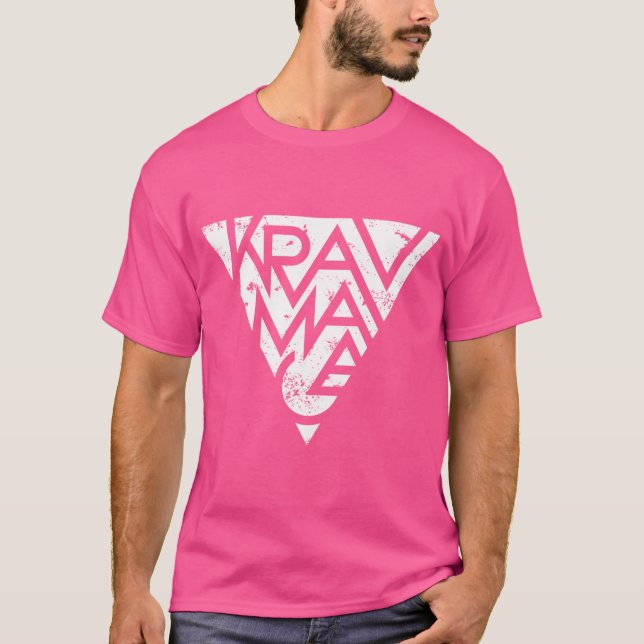 Krav Maga Cool Mma Design T-Shirt (Front)