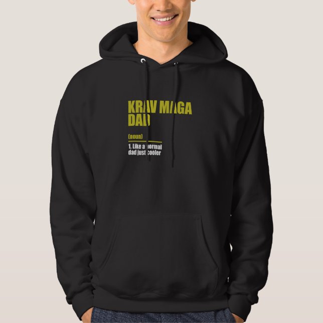 Krav Maga Dad Hoodie (Front)