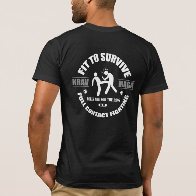Krav Maga: Darwin Mn T-Shirt (Back)