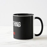 krav maga fear nothing mug cup