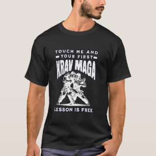 Krav Maga Gear Krav Maga Equipment MMA Items Krav  T-Shirt